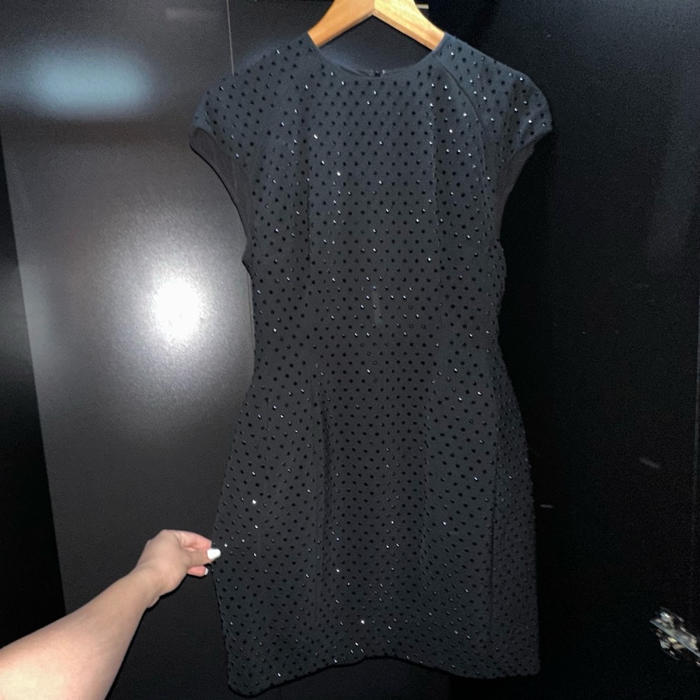 BRAND NWT! Toccin rhinestone dress